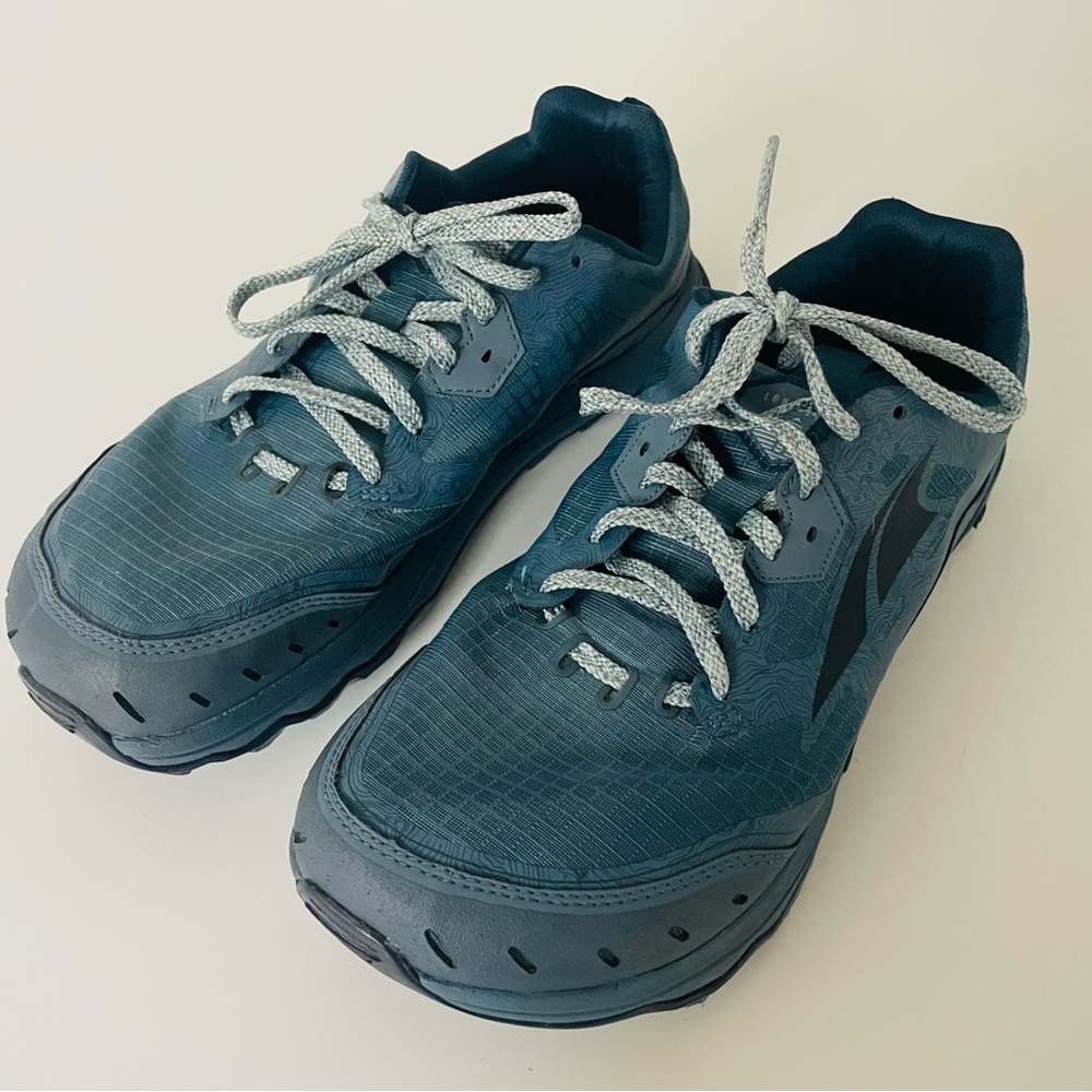 Altra Lone Peak Women's Trail Running Shoes Blue